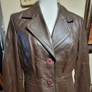 Ladies Leather Jacket